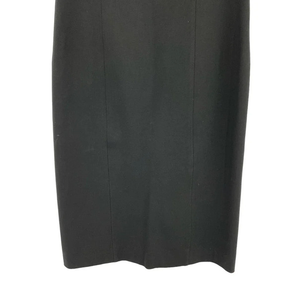 Vince‎ Ribbed Ponte Knit Pencil Skirt in Black Size 8 - Picture 6 of 9